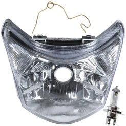 Bloco globo optico farol Biz100 Biz110 Biz125 2011 a 2017 com lâmpada H4