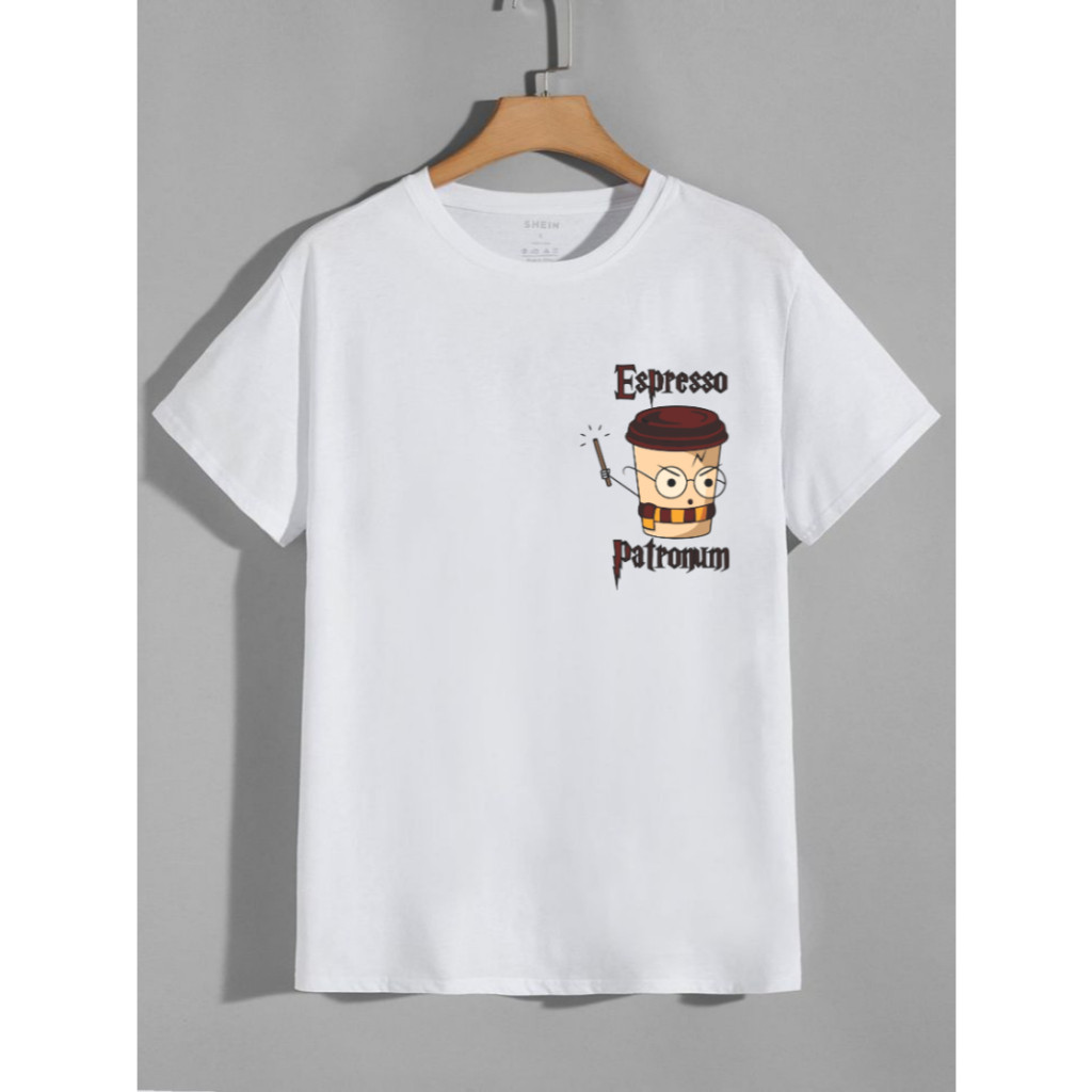 Camiseta Harry Potter Expresso Patronum Adulto e Infantil Jogo Game infantil Menina Menino Masculina Feminina Unissex