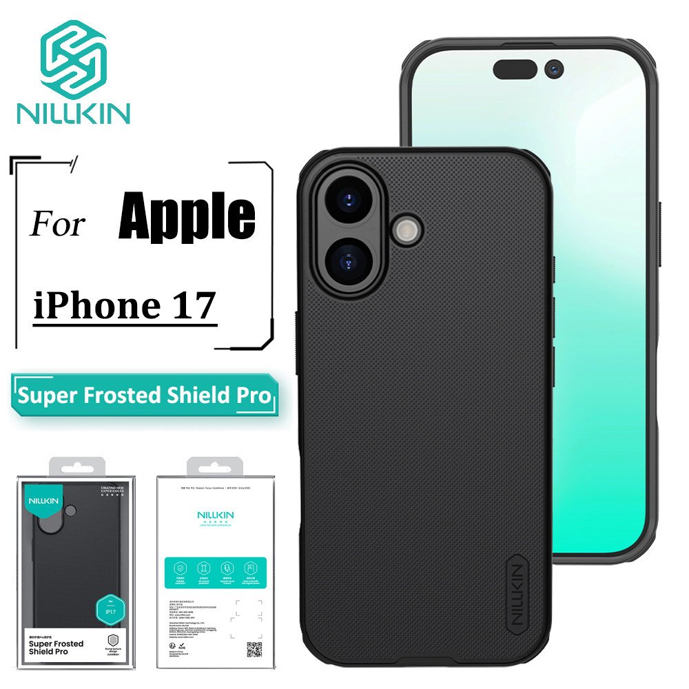 Nillkin Shield Pro Phone Caso Para iPhone 17 Ultra Fino Anti Impressão Digital À Prova De Choque Traseiro em Oferta na Shopee