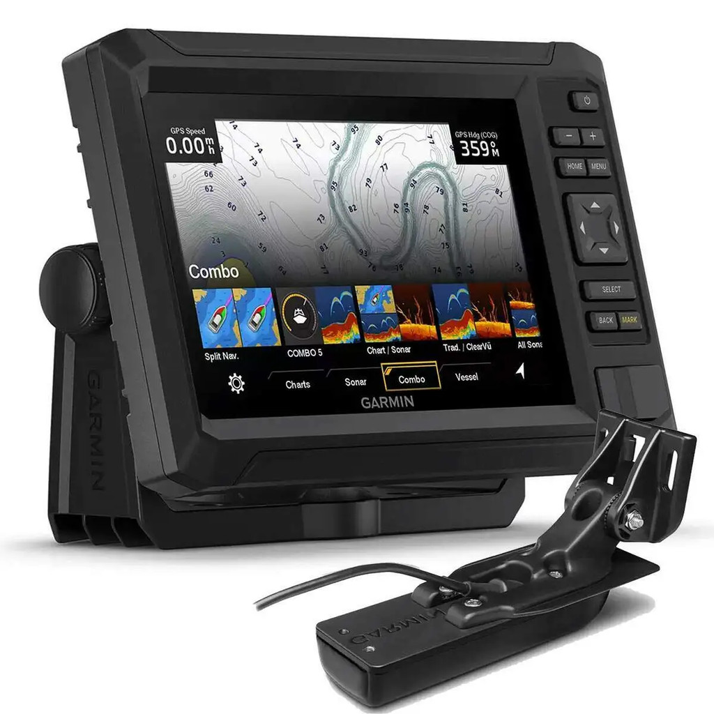 Sonar Echomap UHD2 5" Com Transducer GT20 Garantia Garmin
