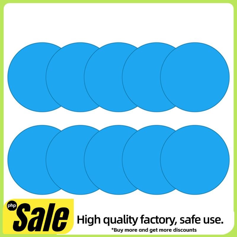 Remendos De Reparo Autoadesivos Para Piscinas , Pacote De 10 Kits De Piscina De PVC , Subaquático Autoadesivo