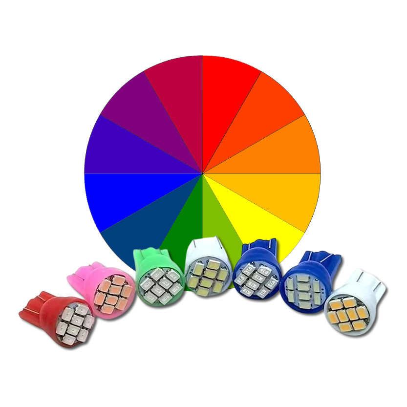 Kit 5 Lâmpada Led Painel Ice Blue S10 Blazer 1995 A 2000
