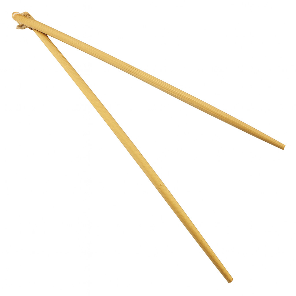 Hashi para Fritura Aguebashi de Bambu 39cm Culinária Japonesa