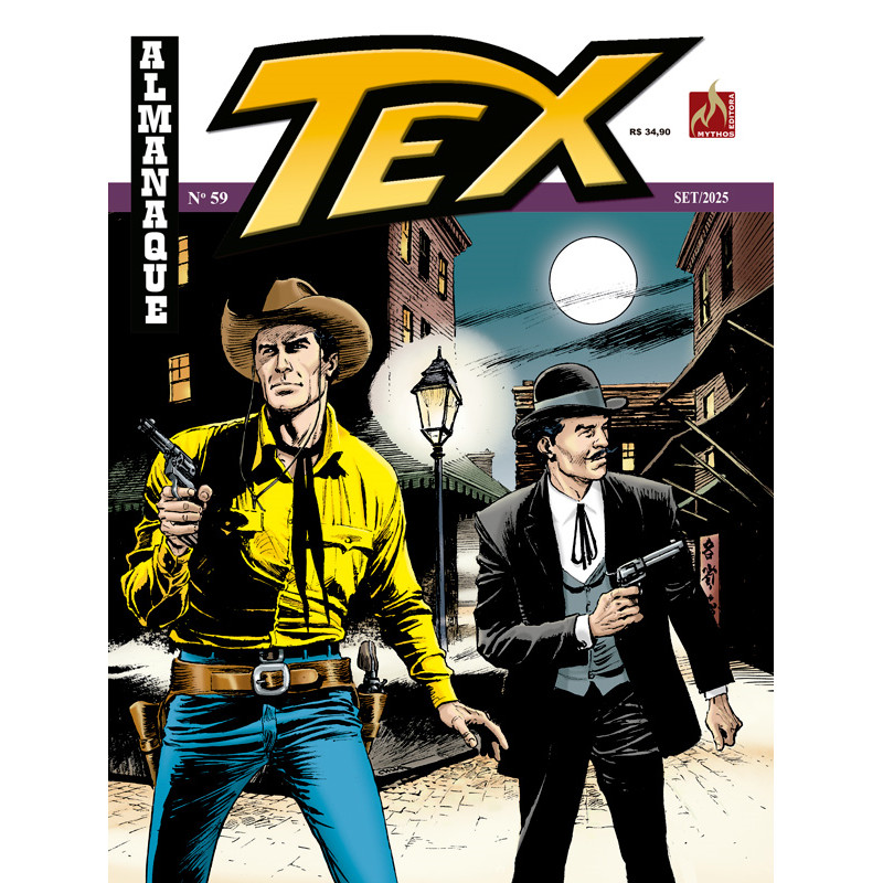 Comics - Tex almanaque nº 059 - Mythos Editora ISBN 9786559517244 em Oferta na Shopee