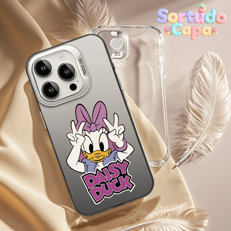 Capa Para iPhone 6 6s 7 8 16 15 14 13 12 11 XS XR Pro MAX Plus IMD Disney Margarida Moda Bonito Caso Arte Popular