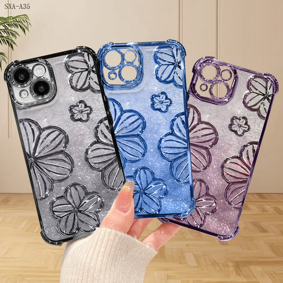 Capa Para Samsung Galaxy A35 A34 A32 A31 A30 A25 A23 A22 A21S A50 A30S A51 A52 A52S A53 4G 5G Capinha Silicone 0660 FS