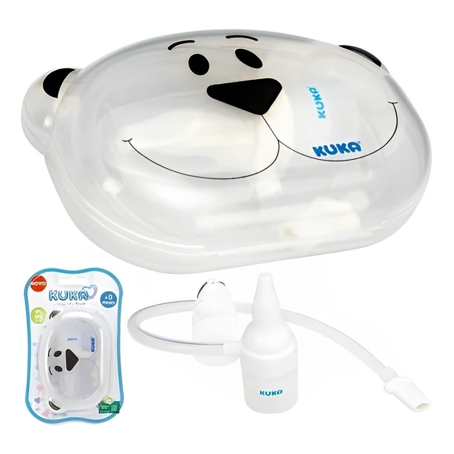 Aspirador Nasal De Sucção Infantil Com Estojo De Ursinho KUKA+ 0 MESES