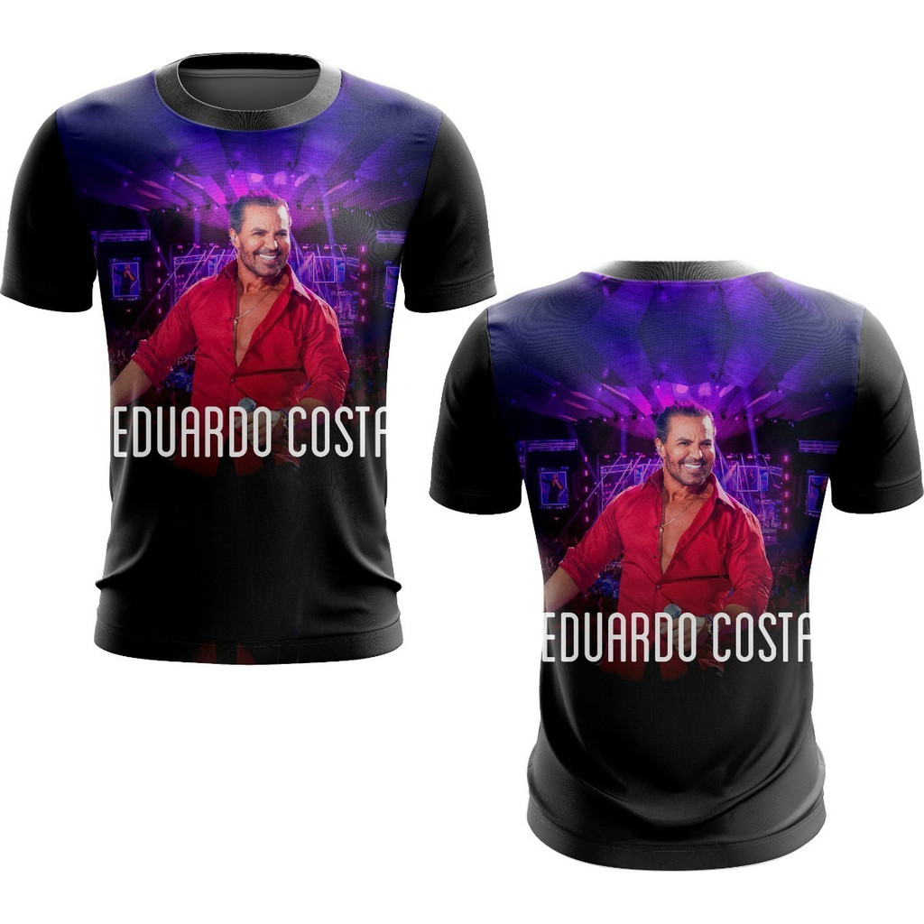 Camiseta Camisa Eduardo Costa Sertanejo Cabaré Masculina 5