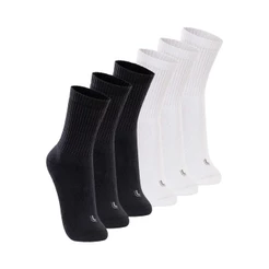 Kit com 6 Pares de Meias Esportiva Cano Longo Lupo 3250-001 Colorido