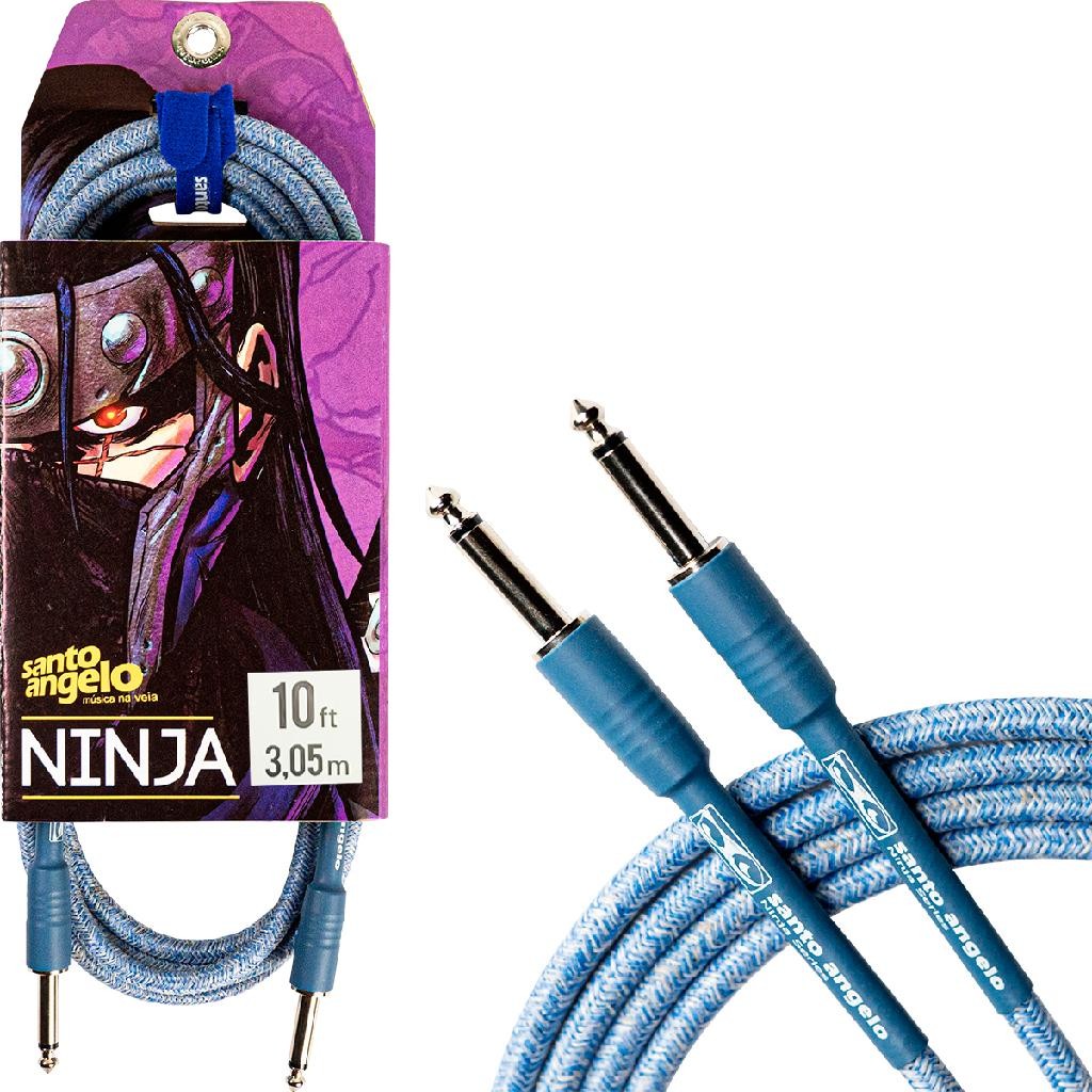 Cabo Santo Angelo Ninja Textil Jeans Azul Claro 3,05m P10 R