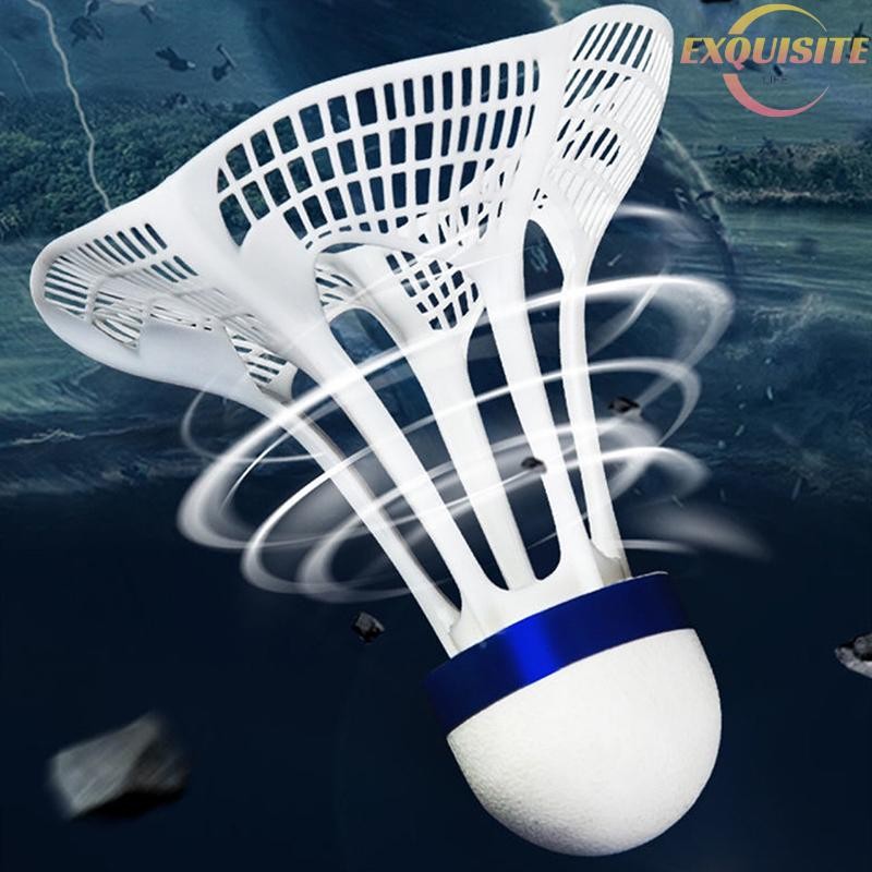 [EL] 3 Unidades À Prova De Vento Badminton Resistência Ao Peteca Acessórios De Treinamento Suprimentos Esportivos Multic