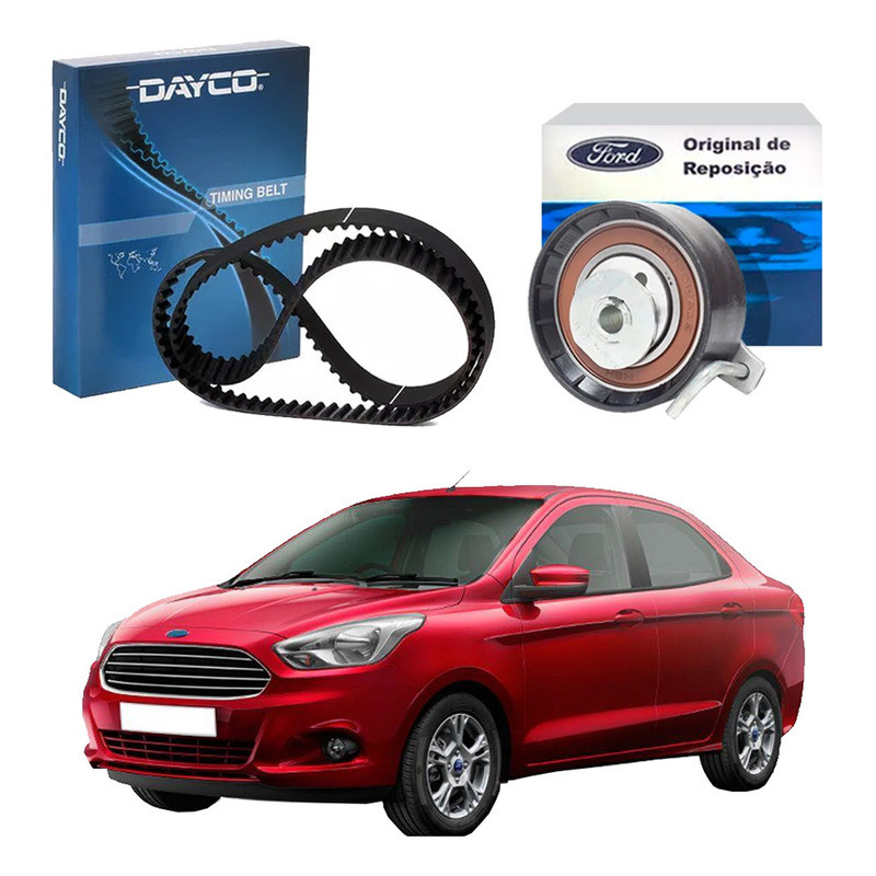 Kit Correia Dentada Tensor, Ka New Ka Sedan 1.5 2014 A 2017