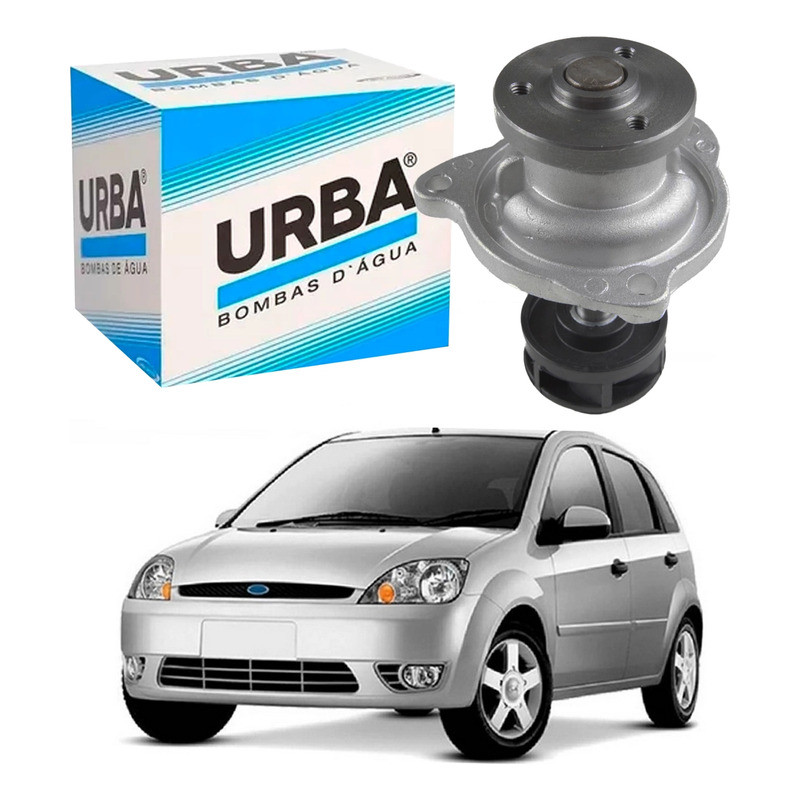 Bomba Dagua Motor Urba Ford Fiesta 1.0 8v 2003 A 2006 em Oferta na Shopee