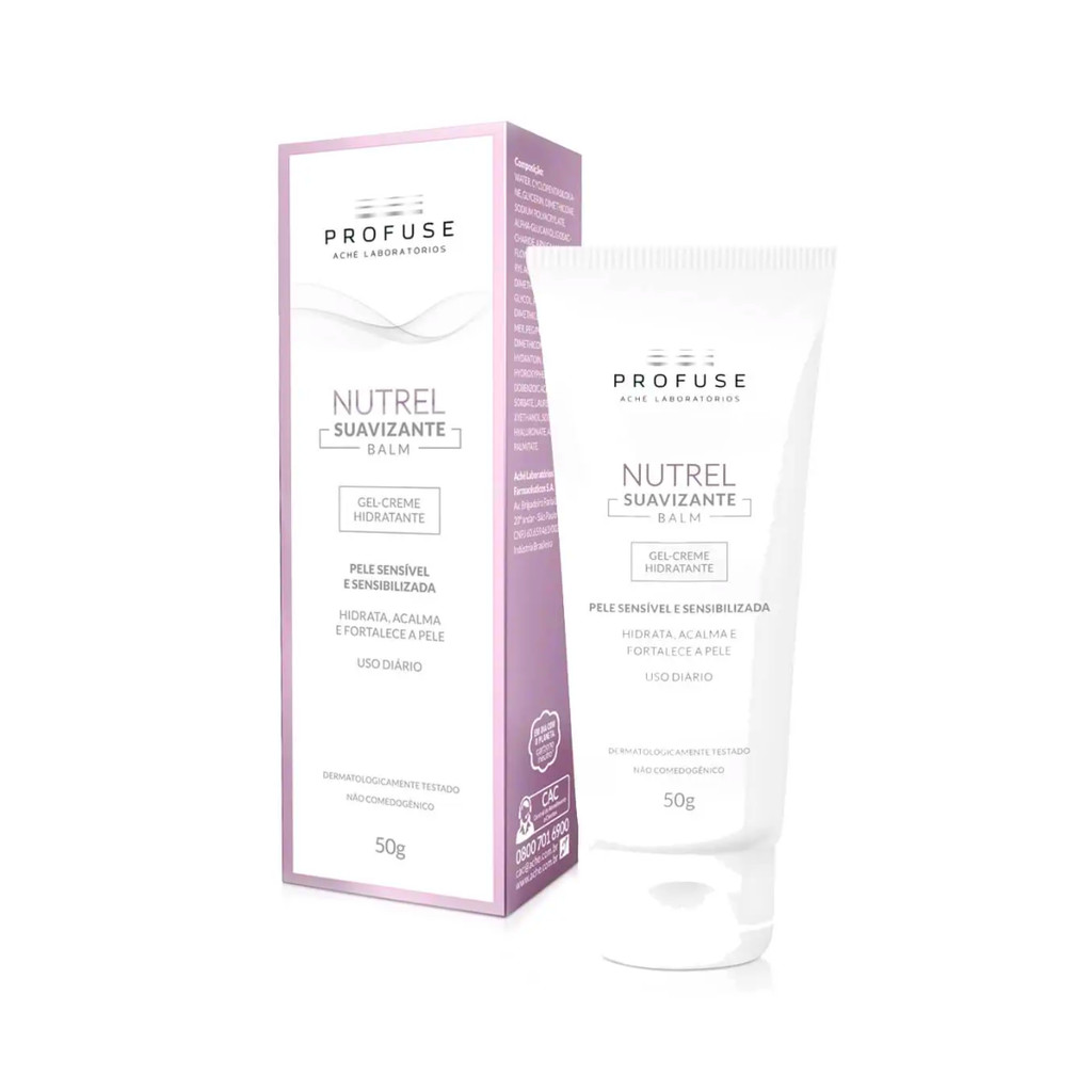 Gel-Creme Suavizante Balm Profuse Nutrel Caixa 50g