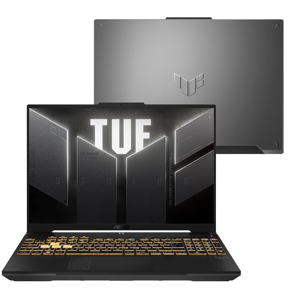 Notebook Asus Tuf Gaming F16 Intel® Core™ i5 16GB, 512GB SSD, Tela de 16", RTX 4050, Mecha Gray - FX607VU-RL053W