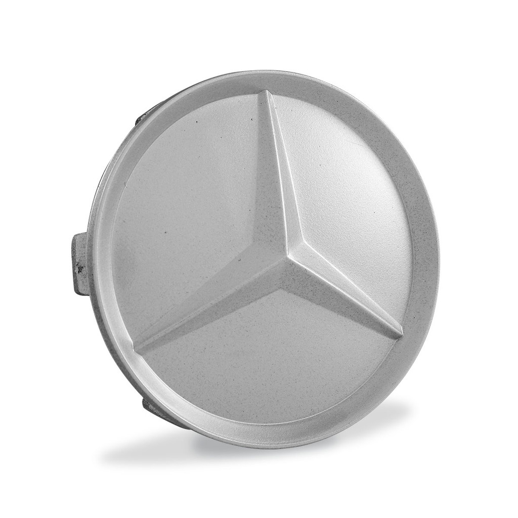 Calotinha Meio Miolo Centro Roda Mercedes Classe A Sprinter Prata 75mm