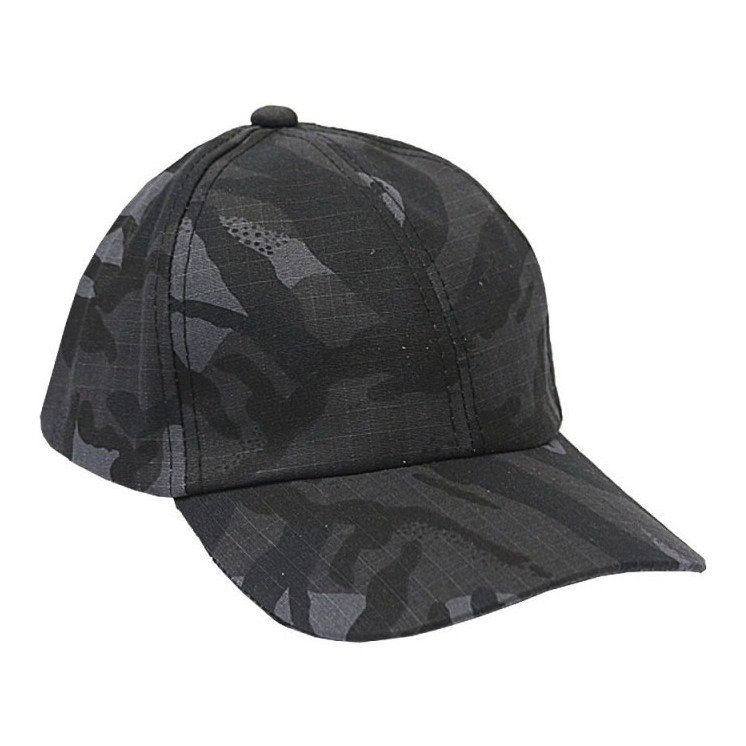 Boné Militar Rip Stop Liso Camuflado Petróleo Camuflado Petróleo Ajustável