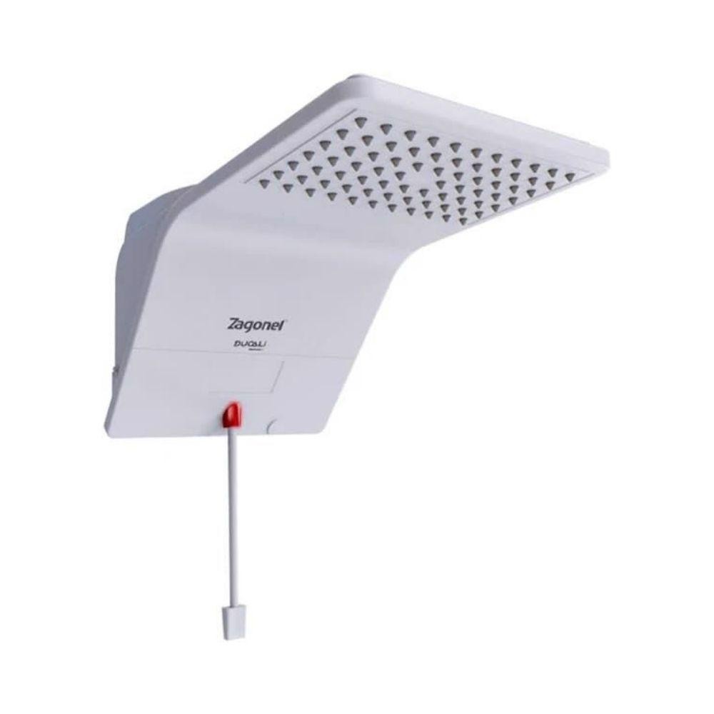 Chuveiro Zagonel Ducha Eletrônica Ducali 5500w Led Grande Espalhador Luxo Original