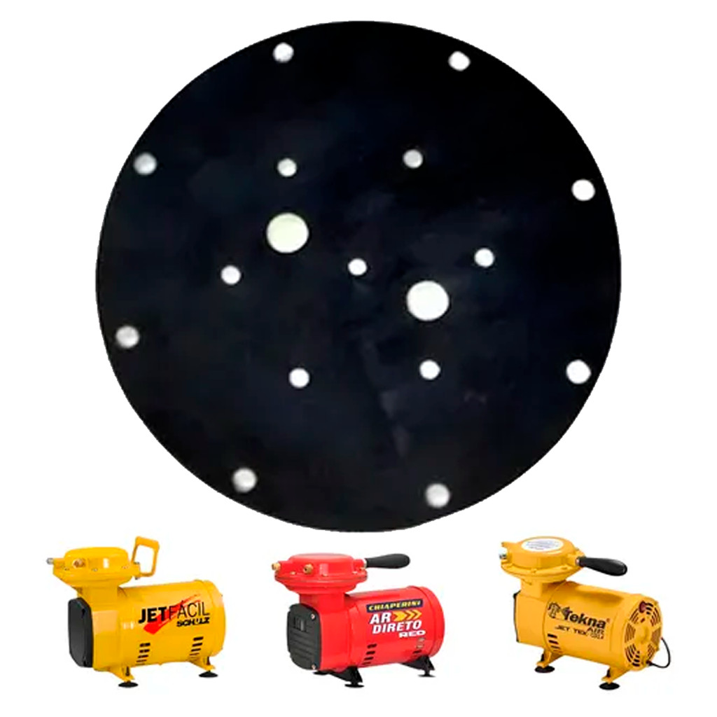 Diafragma em Borracha 1,5mm para Compressor de Ar Direto UN 57 Tools Carbon – Peça de Reposição Prem em Oferta na Shopee