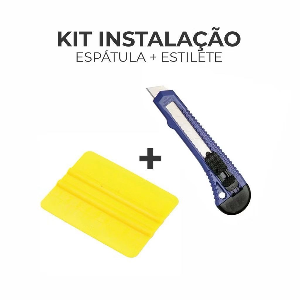 Espátula e Estilete Kit Instalação Papel de Parede Adesivo