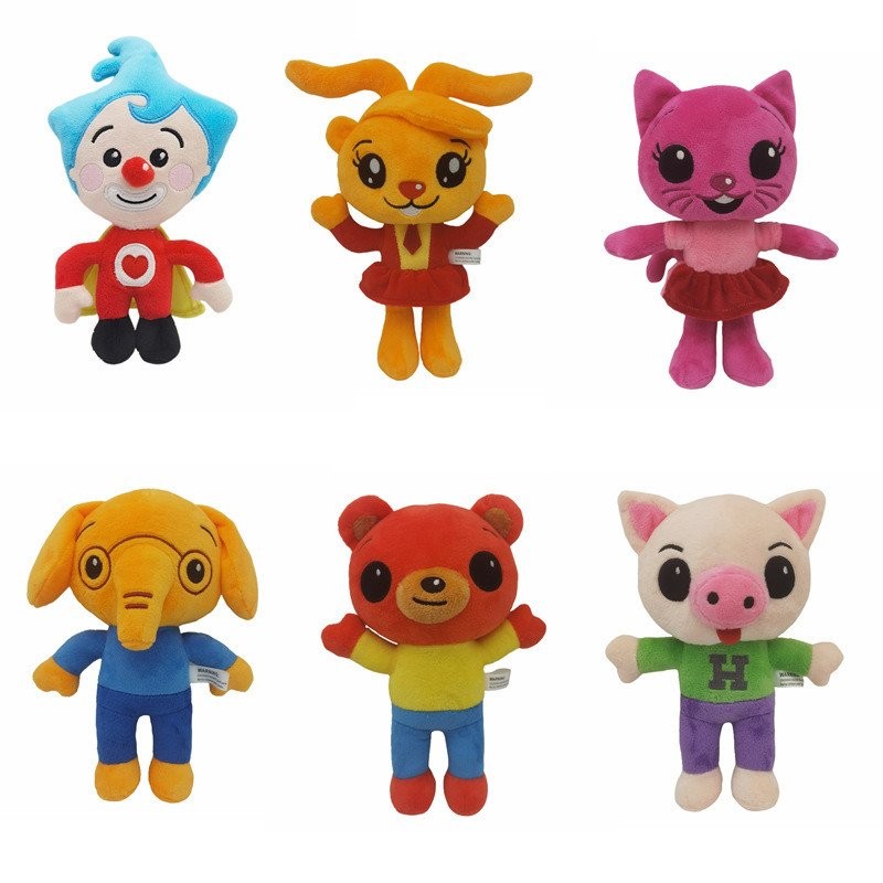 [Lançamento de Novo Produto] Boneco de Pelúcia Plim Plim·Brinquedo Palhaço Mágico·Mercadoria de Anime Cartoon·Presente d