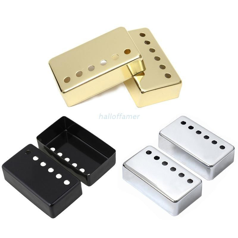 Set of 2 Humbucker Guitar Pickup Covers 50mm & 52mm ole Spacing Fits Epiphone