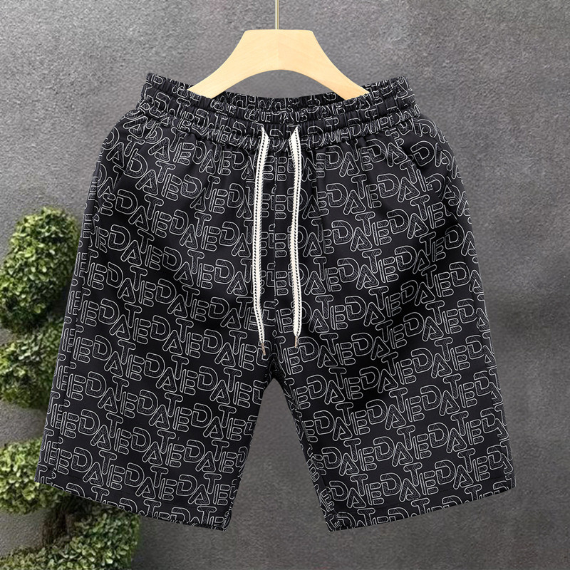 Shorts curtos masculinos, roupa externa de verão, Casual, fina, cortada, roupa de rua, calças de praia masculinas bonita