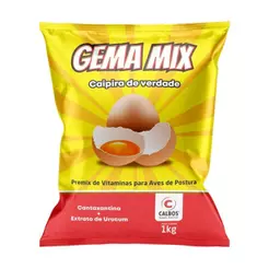 Premix de Vitaminas Gema Mix para Aves de Postura 1kg
