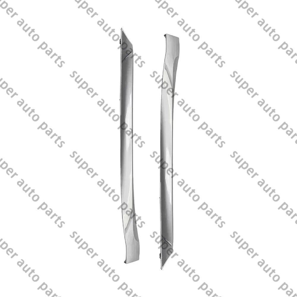 Para 2013-2017 Bentley Continental GT Esquerda E Direita Guarnição Parte Do Corpo Chrome Pára-Choques Traseiro Guarda Ti