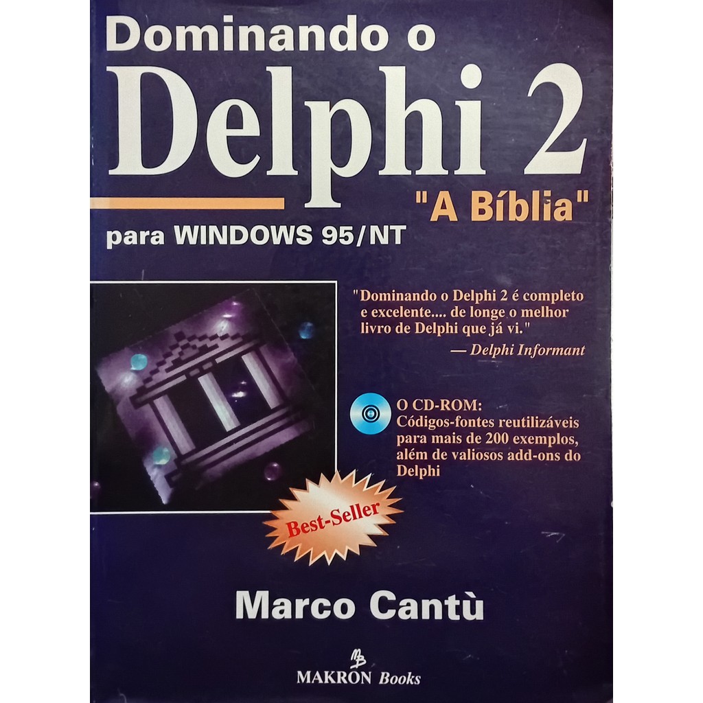 Dominando O Delphi 2 de Marco Cantu 8044615