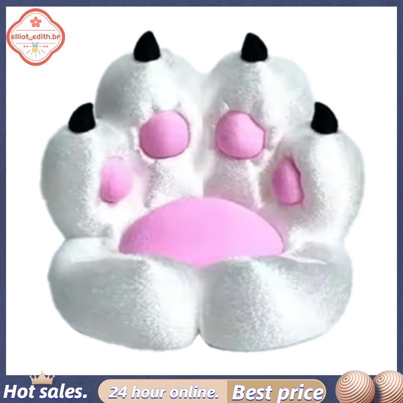 Suporte De Telefone Com Garra De Gato Fofo , Pedestal Ornamento De Mesa Branco