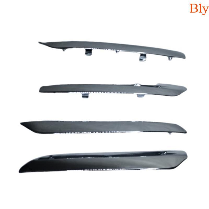 Bly Conjunto De Acabamento ABS Externo Automotivo , 4 Peças , Protetores De Para-Choque Dianteiro E Traseiro , Decoração