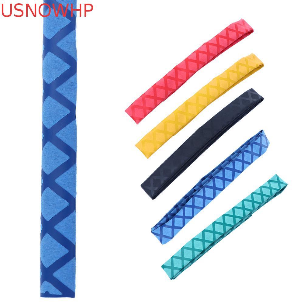 USNOWHP Tubo Envoltório Termo Retrátil , Manga DIY Isolada , Proteção 5 Cores , Alça De Raquete , De Badminton