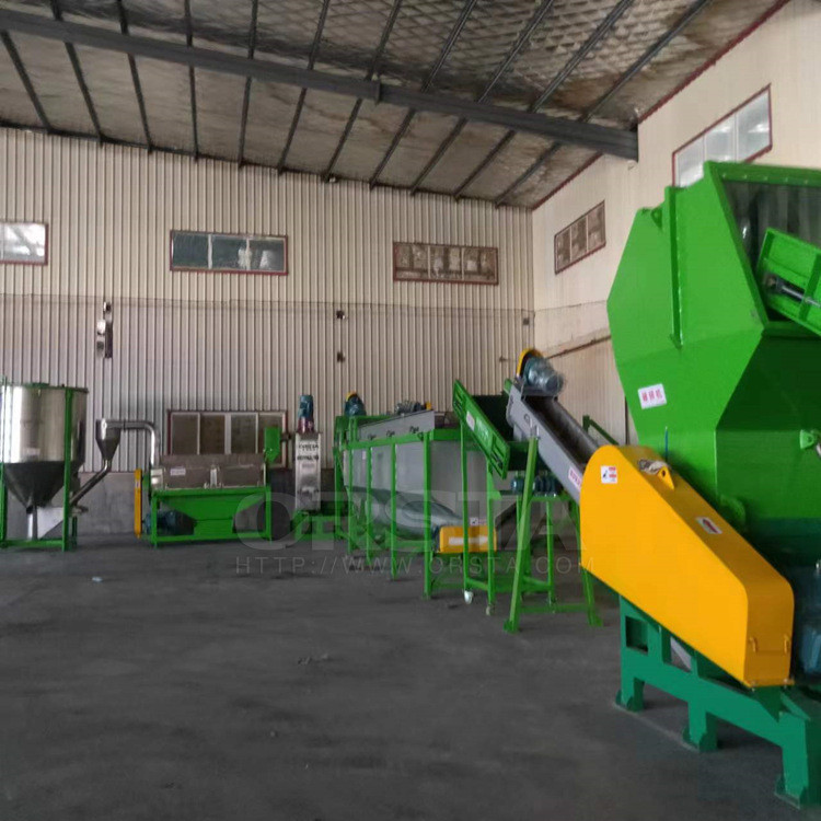 Equipamentos de trituração, limpeza e reciclagem de carcaças de eletrodomésticos em ABS e PS, máquinas de reciclagem e l