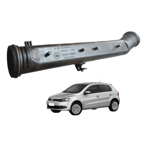 Tubo Cano Agua Volkswagen Fox Gol Voyage Spacefox 10 A 20