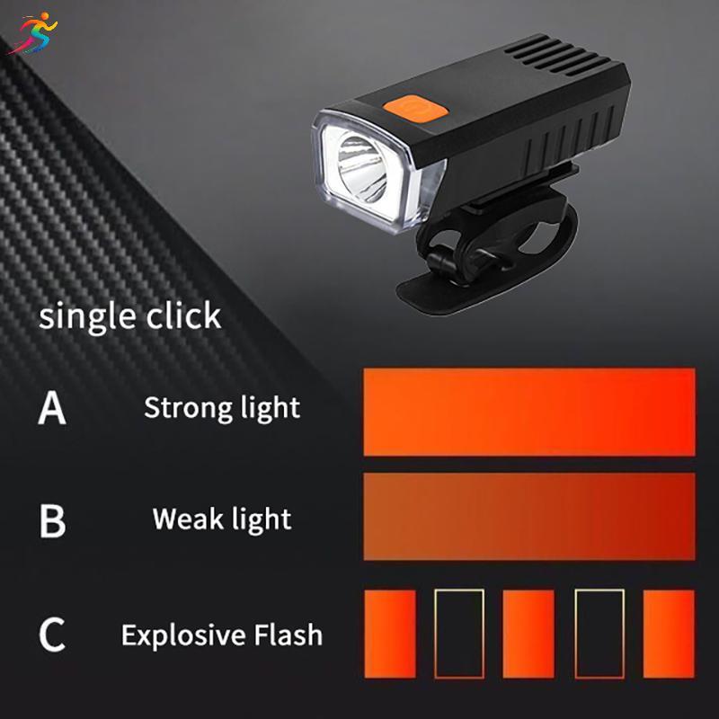 AOR Brilhante Luz Da Bicicleta LED Frente USB Recarregável MTB Mountain Bike Lâmpada Farol Lanterna Ciclismo Scooter Que