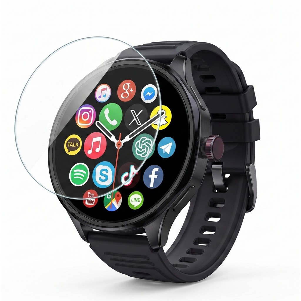 Película De vidro Temperado Compatível Smartwatch Bml B300 Call 5G