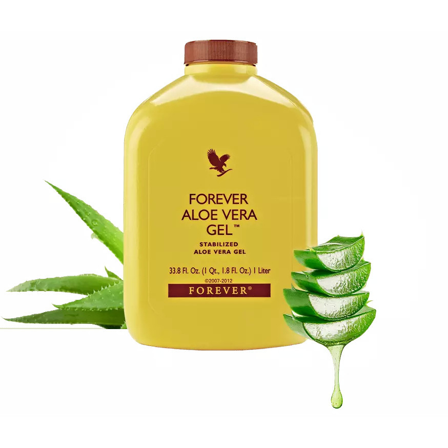 Forever Aloe Vera Gel 1Litro Bebida a base de aloe vera 100% estabilizada Barbosa