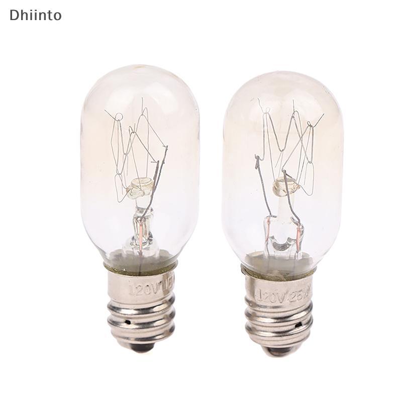 [Dhiint] 1Pc T20 E12 120V 15W/25W Lâmpada De Sal Globo Incandescente Lâmpadas Para Forno De Geladeira De Substituição