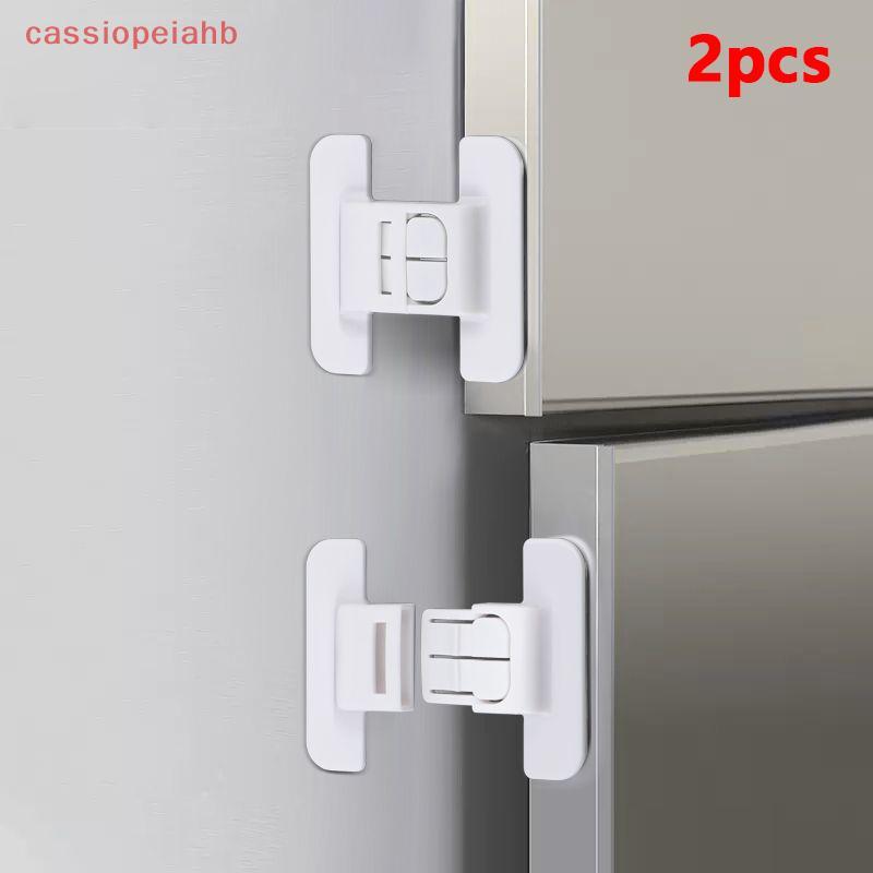 (cassiopeiahb) 2 Peças De Proteção De Segurança Para Crianças , Geladeira , Móveis Casa , Porta De Armário , Dispensador