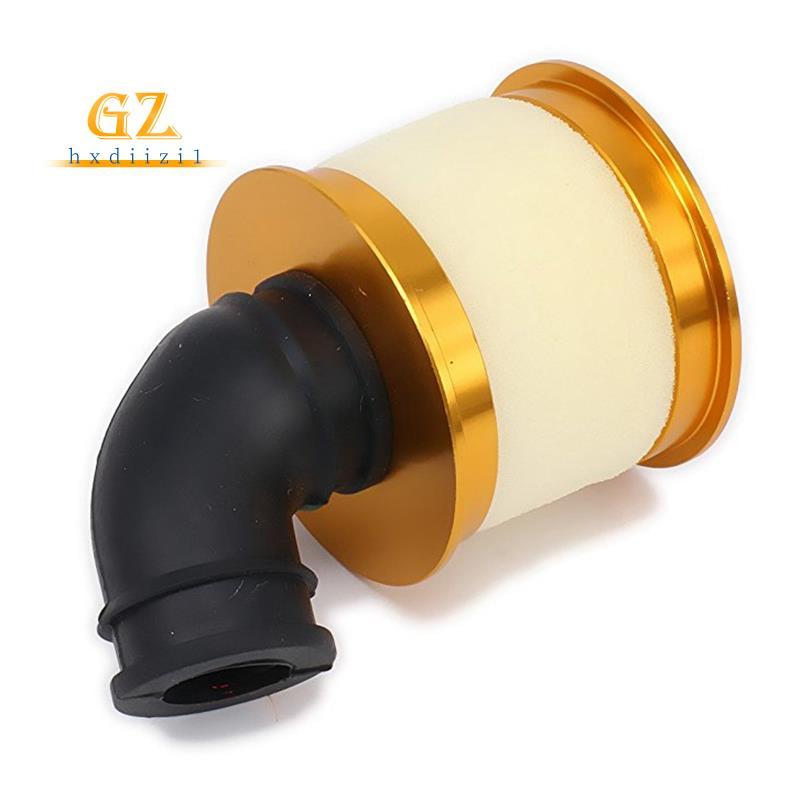 [gzhxdiizi1] Esponja De Filtro De Ar Liga Aberta De Alumínio 04104 Para Carro Nitro Modelo Hobby 1/10 RC , Dourado