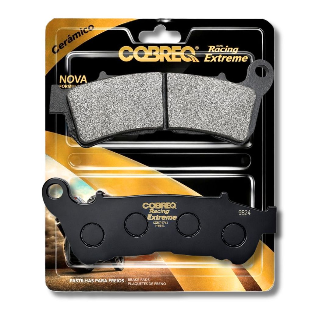 Pastilha de Freio Dianteira Cb 300f Twister Cbs / Cb 250f Twister Cbs Cobreq (Cerâmica)