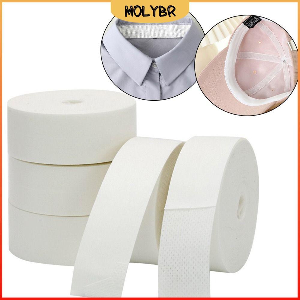 Adesivos Absorventes De Suor MOLYBR , Adesivo De Gola De Camiseta Desodorante De Tira Absorvente , Autoadesivo
