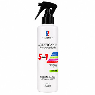 Acidificante Capilar Anti Porosidade 5 Em 1 Chronologe 300ml Spray Selador De Cutícula E Frizz