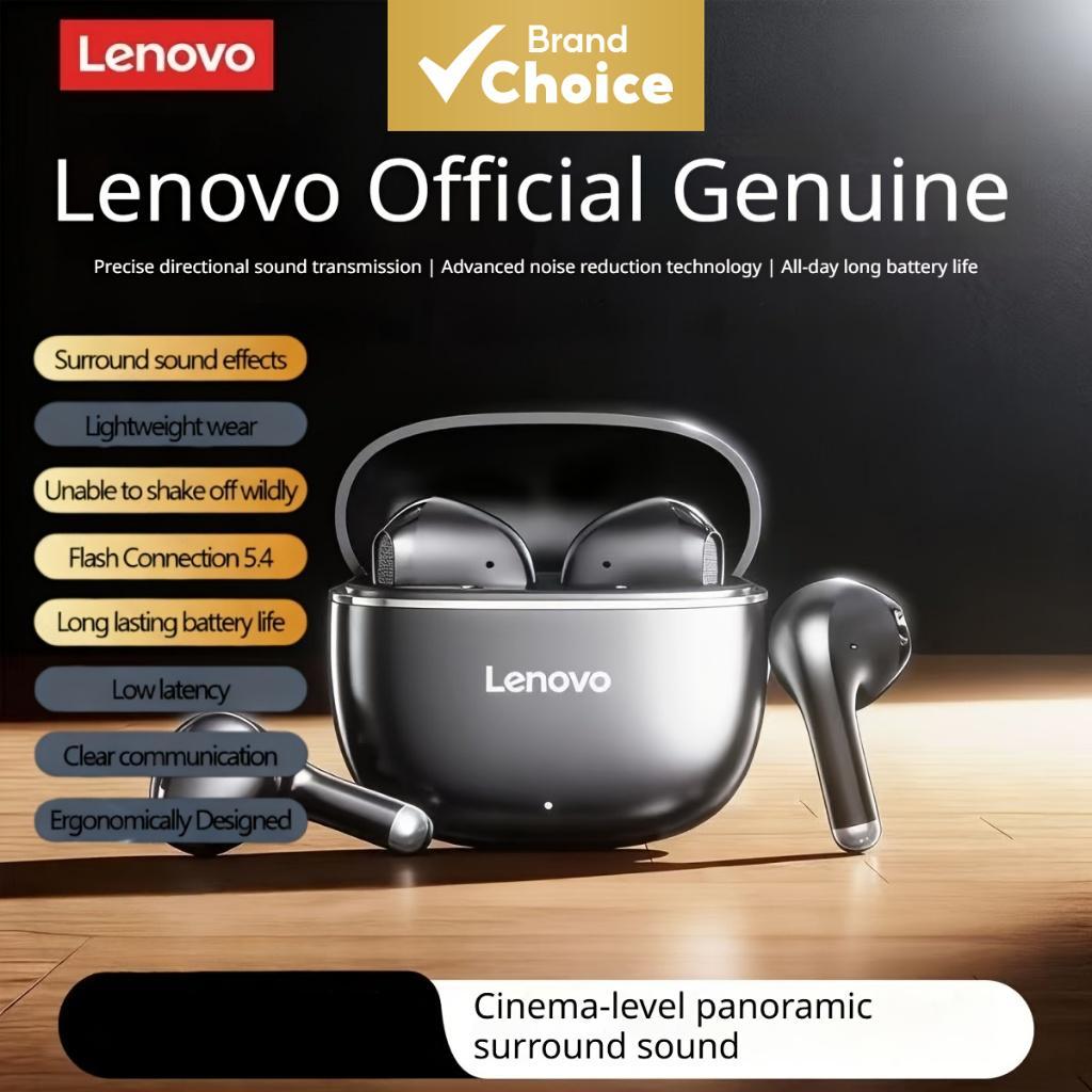 Fones de Ouvido Sem Fio Oficial Lenovo TA120 Bluetooth 5.4 100W+ Cancelamento de Ruído com Microfone