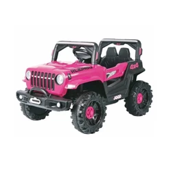 Carrinho Elétrico Jipe Off Road Rosa 12V com Controle Remoto Zippy Toys - 10542