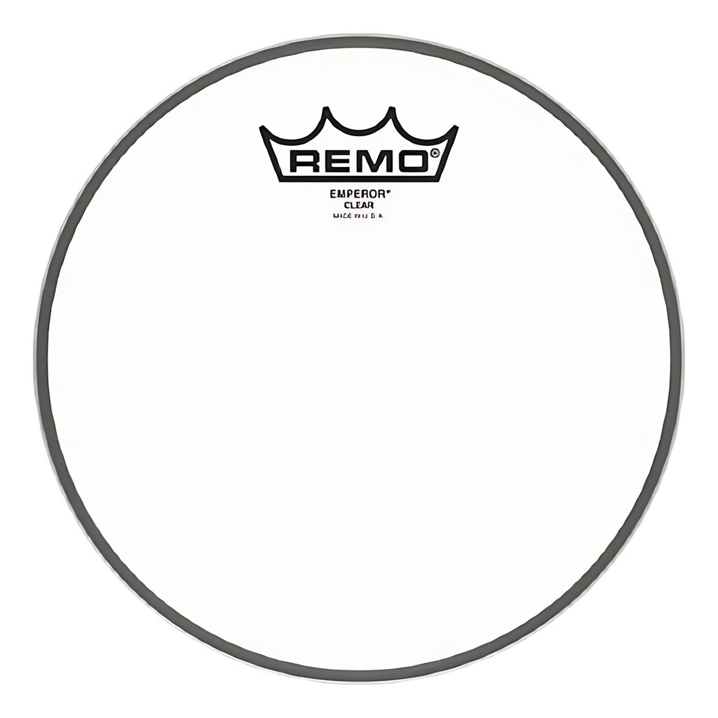 Pele Remo Emperor Transparente 10" BE-0310-00 para Bateria