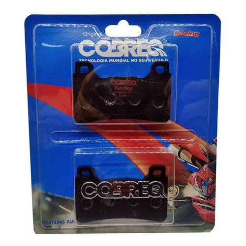 PASTILHA FREIO COBREQ ( N-988 ) HONDA CB1000 R / CBR1000 RR FIREBLADE / CBR600 RR / VFR800