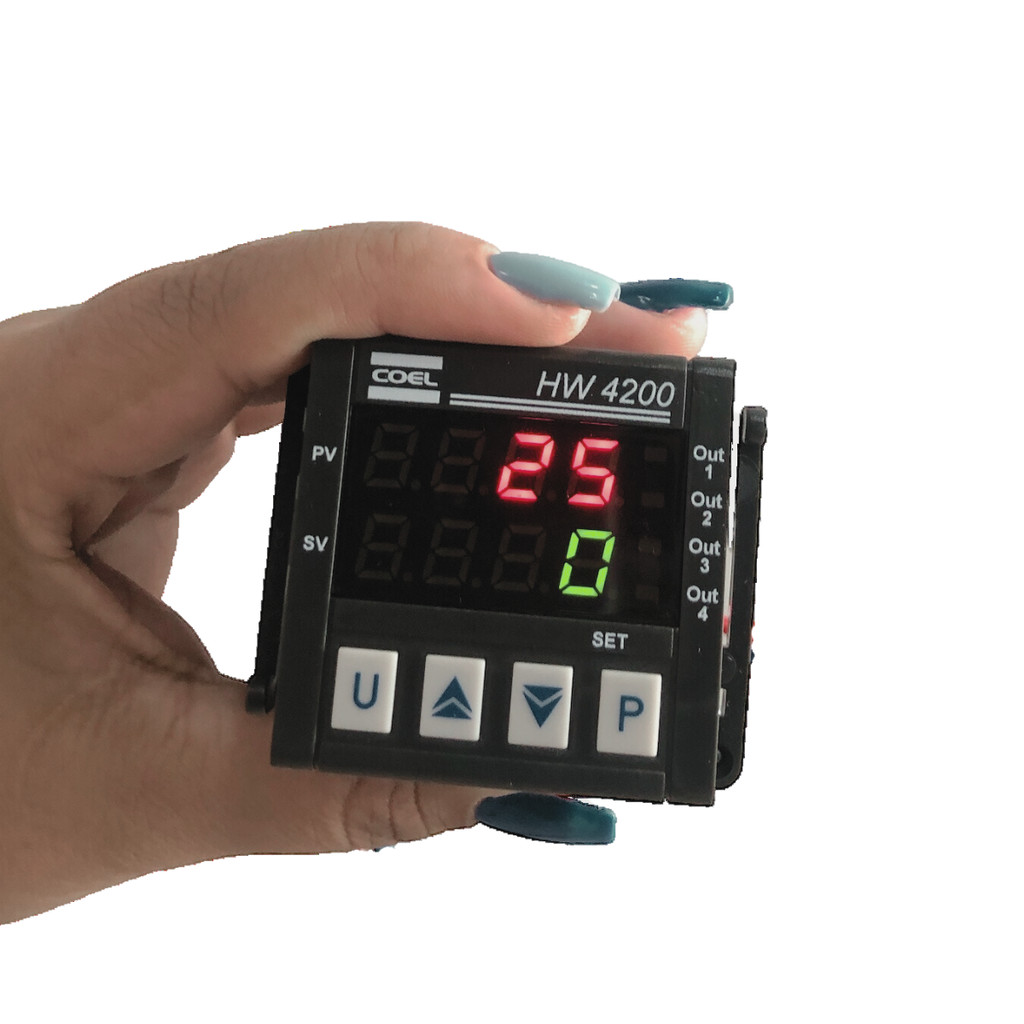 Controlador Temp. Coel HW4200/S-2QC P/ Refrigeração