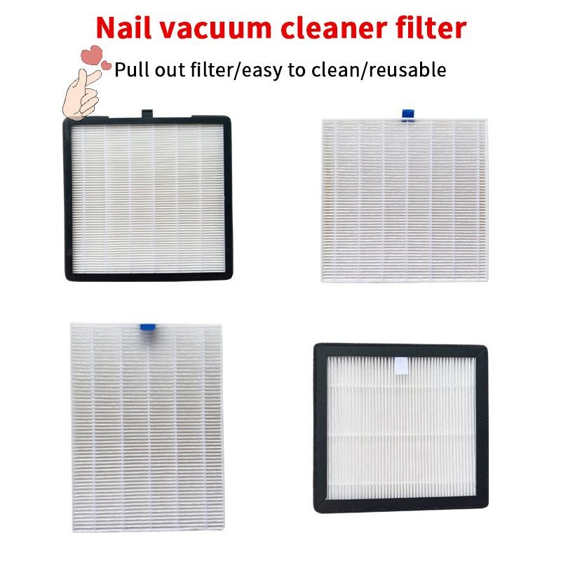 [PEBR] Modelos Núcleos Filtro De Aspirador De Pó Para Unhas Elemento Filtrante Armazenamento De Poeira De Placa De Tela 